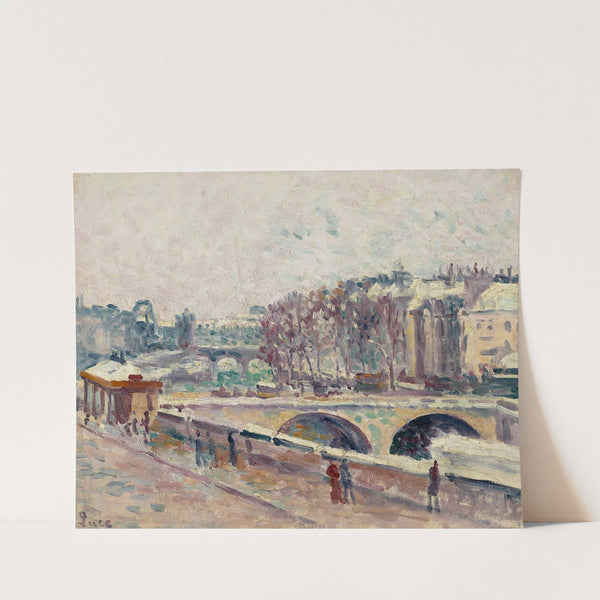 Le Quai Saint-Michel by Maximilien Luce