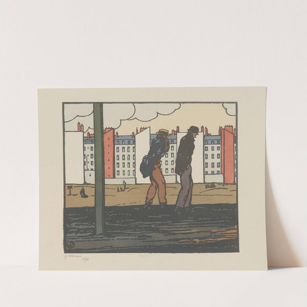 Le quartier neuf (1901) by Jean-Émile Laboureur