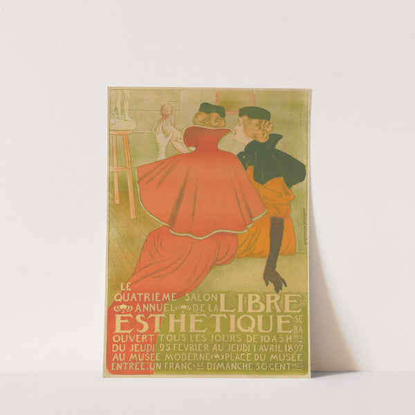 Le quatrième Salon annuel de la libre esthétique (1897) by Theo van Rysselberghe