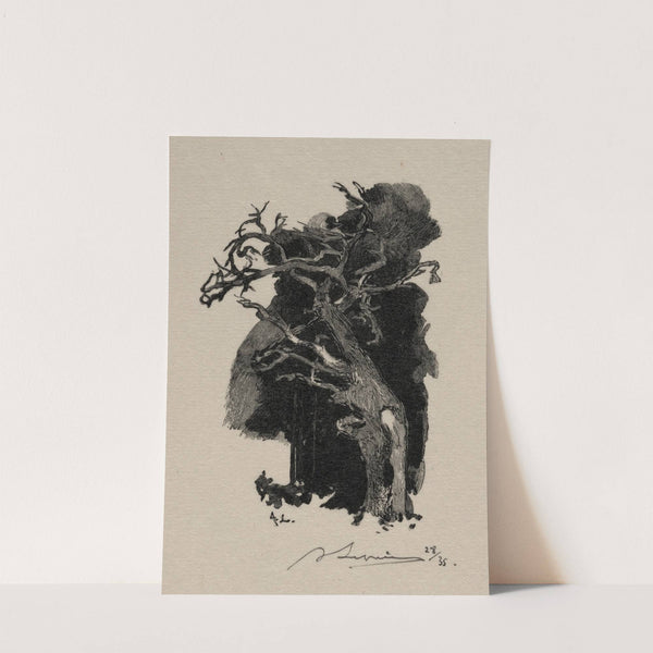 Le Rageur (1887) by Auguste Louis Lepère