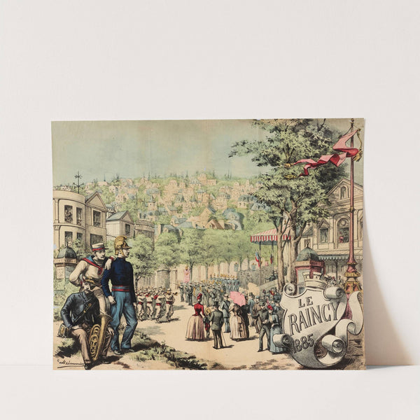Le Raincy 1885 (1885) by Léon Sault