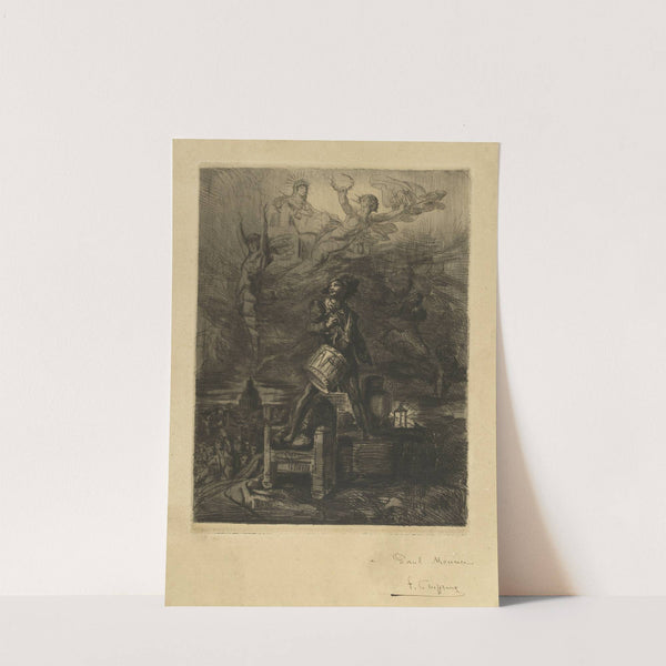 Le Rappel (1869) by François-Nicolas Chifflart