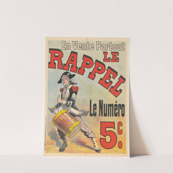 Le Rappel, le numéro 5c. En vente partout (1900) by Jules Chéret