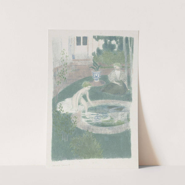 Le reflet dans la fontaine (1897) by Maurice Denis