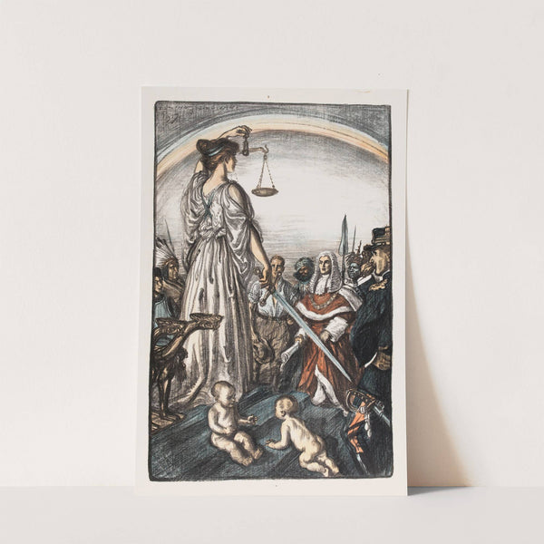 Le Règne de la justice (1917) by Edmund Joseph Sullivan