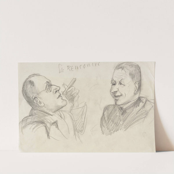 Le Rencontre (1925-1930) by Rudolf Grossmann