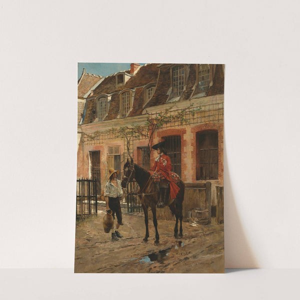 Le renseignement by François Flameng