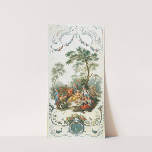 Le repas froid pendant la chasse (The Hunt Picnic) by Christophe Huet