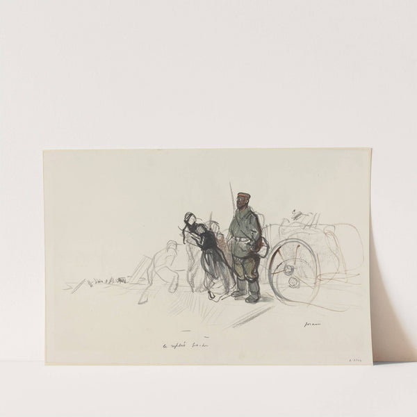 Le replis boche (c. 1914-1919) by Jean-Louis Forain