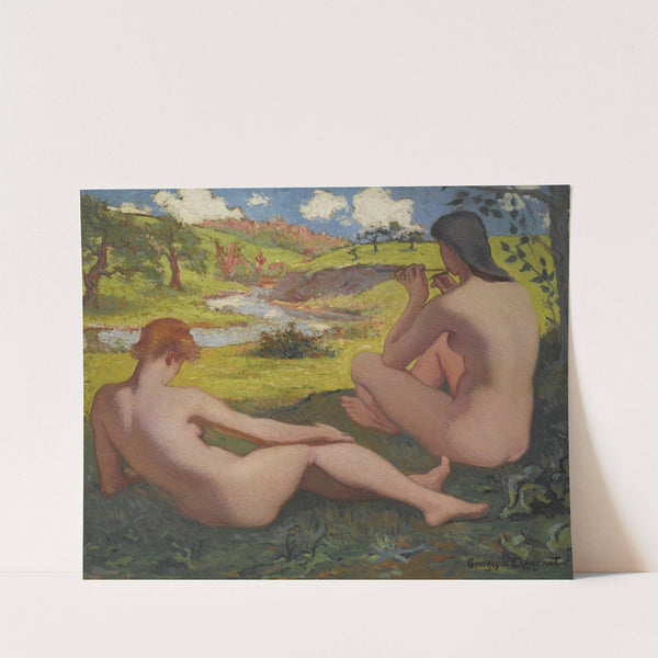 Le Repos (circa 1892) by Georges d'''Espagnat