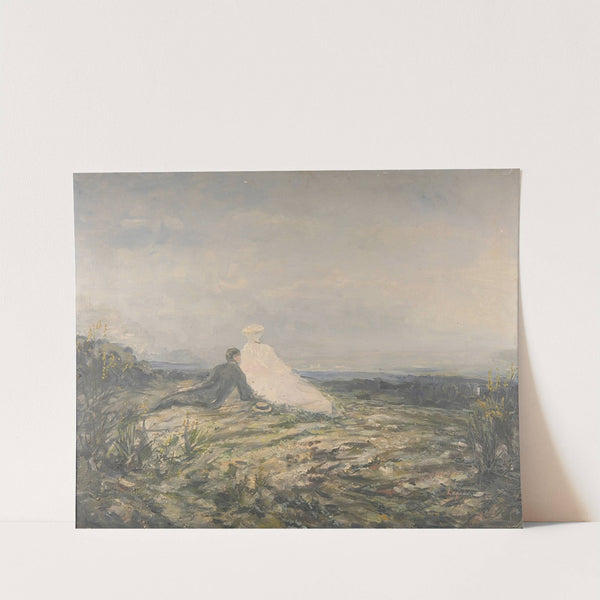 Le repos dans la campagne by Pierre Laprade