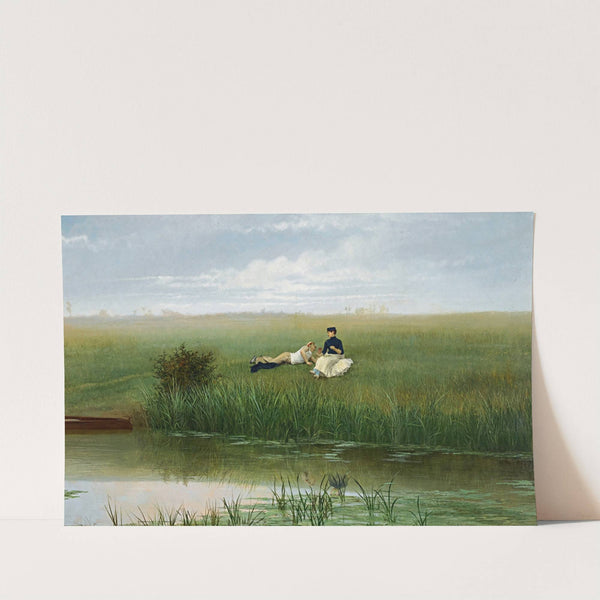 Le Repos Des Canotiers by Georges Croegaert