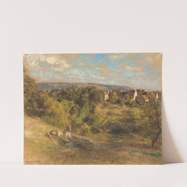 Le Repos Des Paysans by Léon Augustin Lhermitte