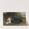 Le Repos (Jeune Fille Couchée) (1880) by William Bouguereau