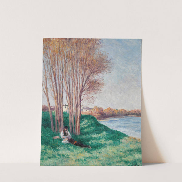 Le Repos sur les Bords de la Loire à Saint-Ay (circa 1910-12) by Maximilien Luce