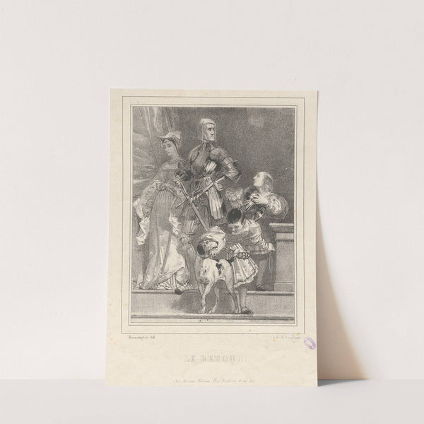 Le Retour by Richard Parkes Bonington