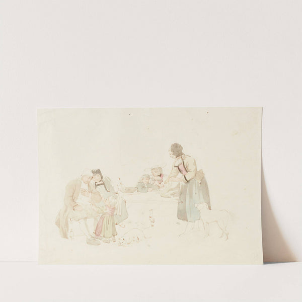 Le Retour du Marché (1799) by Sigmund Freudenberger