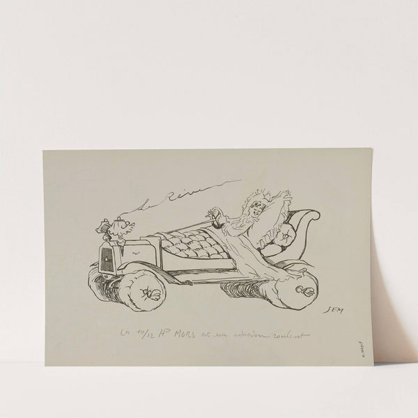 le Rêve (1912) by Georges Goursat (Sem)