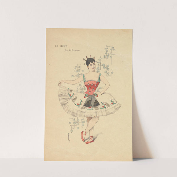 Le rêve (1890) by Alphonse Mucha