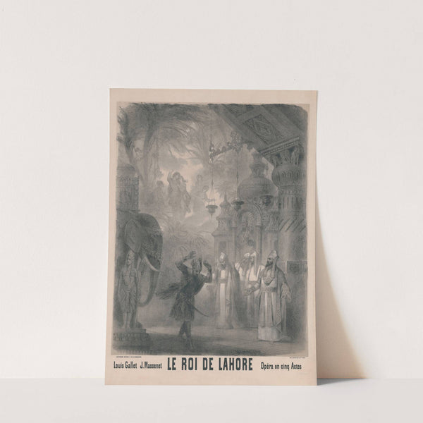 Le Roi de Lahore (1877) by Antonin-Marie Chatinière