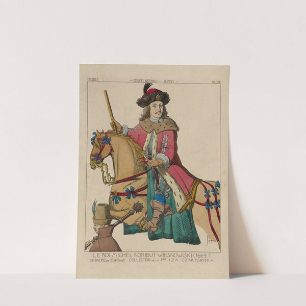 Le roi Michel Koribut Wiesnowiski (1669) by Raphaël Jacquemin