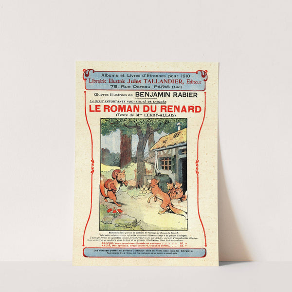 Le roman du renard (1910) by Benjamin Rabier