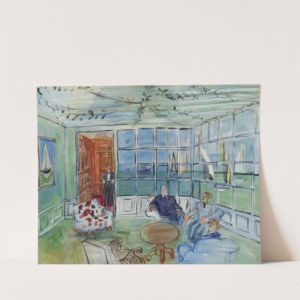 Le Royal Yacht Squadron, Cowes, Isle of Wight by Raoul Dufy