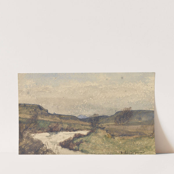 Le ruisseau by Henri-Joseph Harpignies