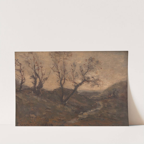 Le ruisseau (1906) by Henri-Joseph Harpignies