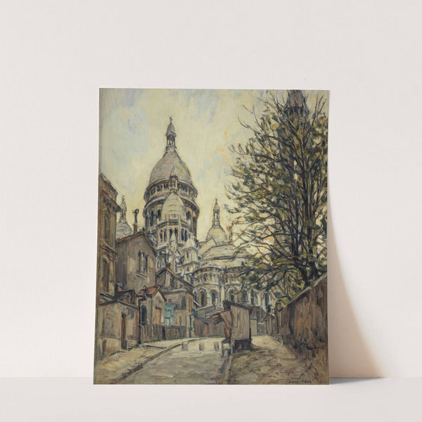 Le Sacré-Coeur à Montmartre. by Germain David-Nillet