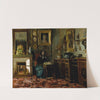 Le salon de Madame de Balzac, rue Fortunée by Jean Francois Gigoux