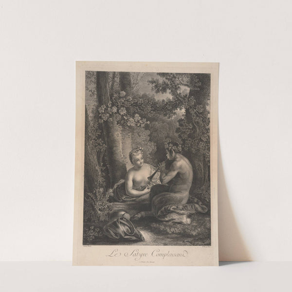 Le Satyre complaisant (The tame Satyr) by Jean Raoux