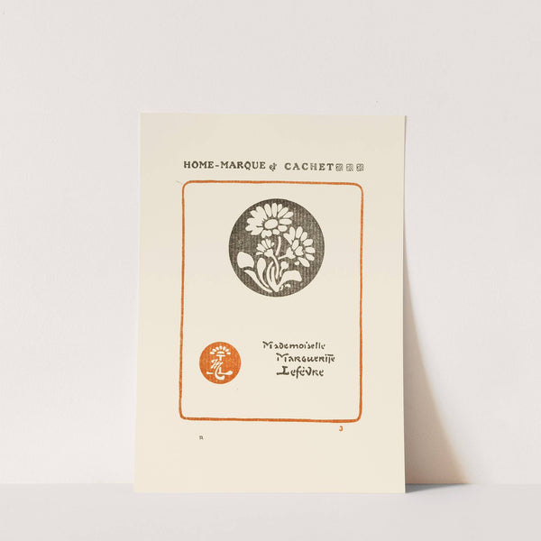 Le second livre des monogrammes, marques, cachets et es libris Pl.03 by George Auriol