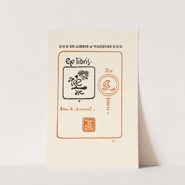 Le second livre des monogrammes, marques, cachets et es libris Pl.26 by George Auriol