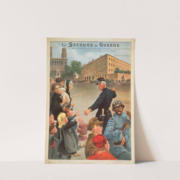 Le Secours de Guerre by Maurice Romberg