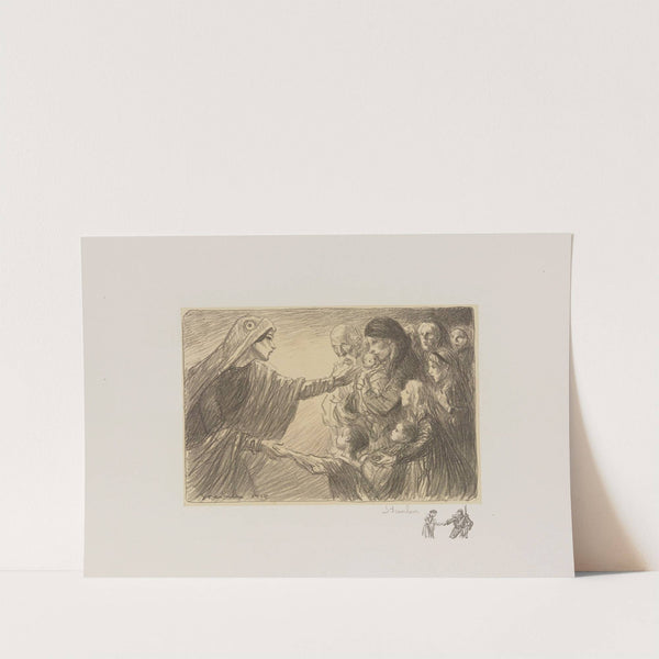 Le Secours national (1915) by Théophile Alexandre Steinlen