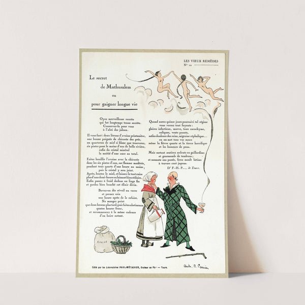 Le secret de Mathusalem (1910-1950) by Laboratoires Paul-Métadier