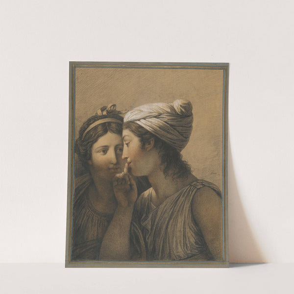 Le Secret (The Secret) (1795) by François-André Vincent