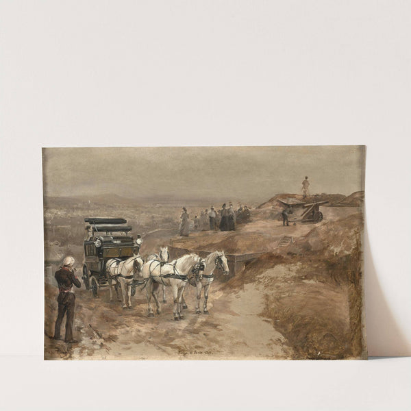 Le Siège de Paris, 1871 by Jules Girardet