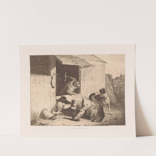 Le singe savetier by Zacharie Noterman