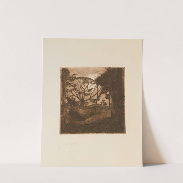 Le soir ou La glaneuse (1894) by Armand Seguin