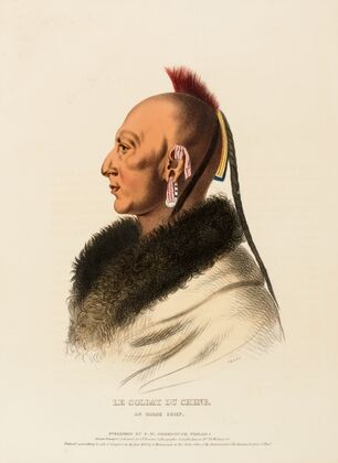 Le Soldat Du Chene, An Osage Chief