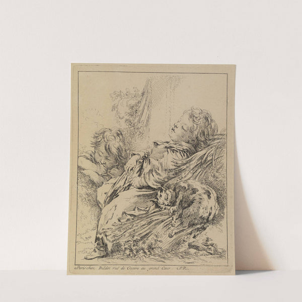 Le sommeil (1735) by François Boucher