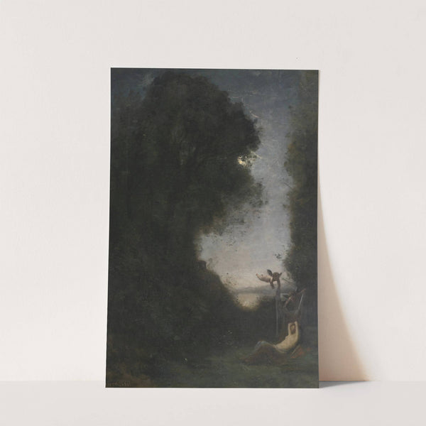 Le Sommeil de Diane by Jean-Baptiste-Camille Corot