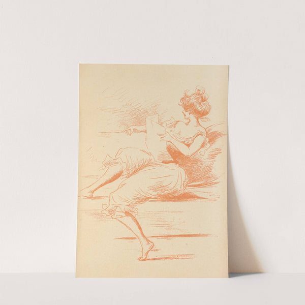 Le Sonnet (1899) by Henri Boutet