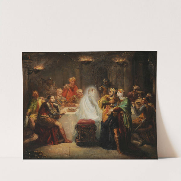 Le spectre de Banquo by Théodore Chassériau