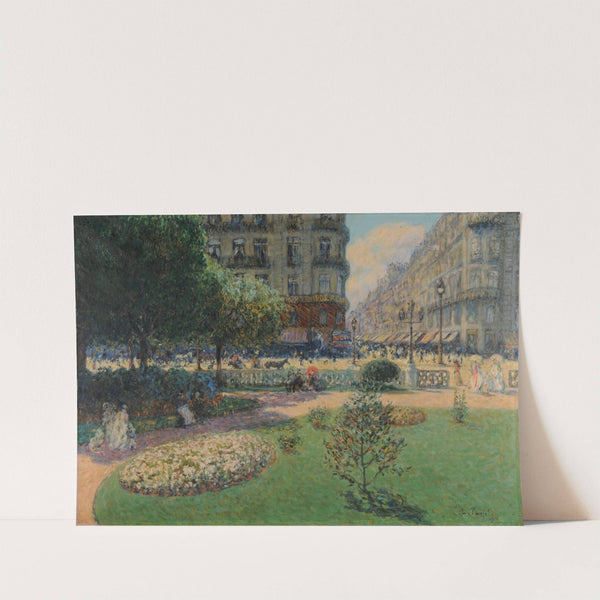 Le Square de la Trinité by Louis Paviot