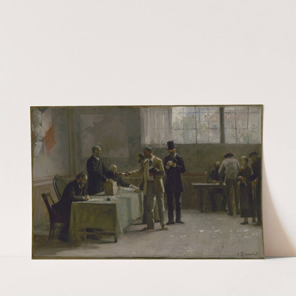 Le suffrage universel by Alfred Henri Bramtot