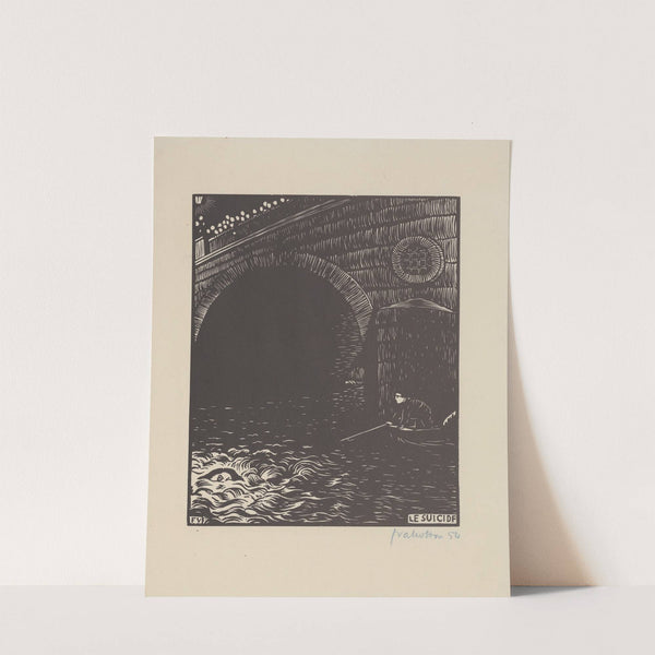 Le suicide (1894) by Félix Vallotton