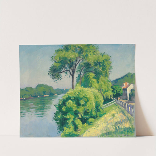 Le talus à La Frette (1938-1939) by Albert Marquet